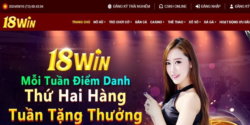 Chăm sóc khách hàng của 18win luôn chu đáo và chuyên nghiệp