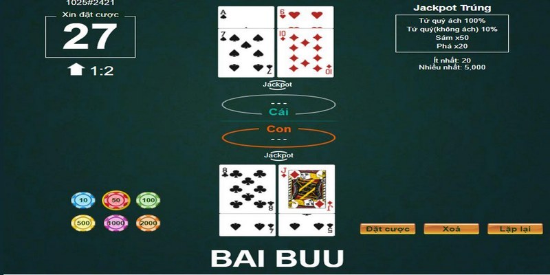 Cách tính điểm trong game bài bửu online tại 18WIN