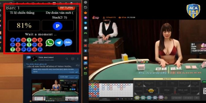 Các rủi ro khi sử dụng Tool hack Baccarat tại 18Win